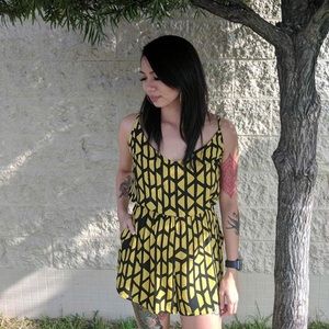 NWT Ava Sky FE Romper Minka in Honey Tieland print